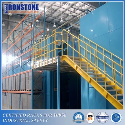 Multi-levels Storage & Hand Picking Rack Support Mezzanine - Ironstone