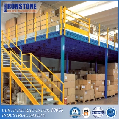 Highly Engineered Customizable Mezzanine Flooring Storage Rack