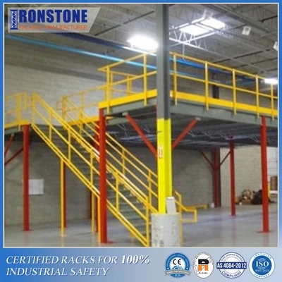 Highly Engineered Customizable Mezzanine Flooring Storage Rack