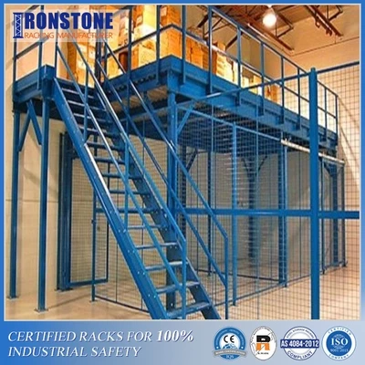 Doubling or Tripling Available Warehouse Areas Mezzanine Racking System - Ironstone