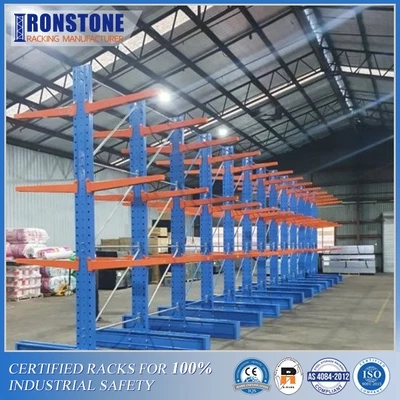 Industrial Customized Anti-Rust Cantilever Racking System For Storing Bulky Materials - Ironstone