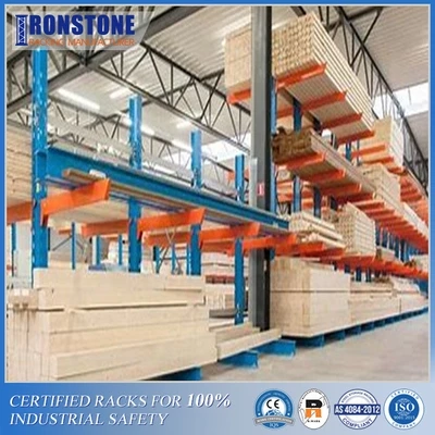High Performance Powder Coated Industrial Cantilever Rack For Indoor and Outdoor Storage - Ironstone