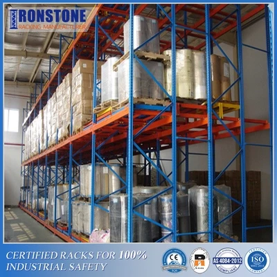 Fast Picking Process Push Back Racking System With Extended Lifespan - Ironstone