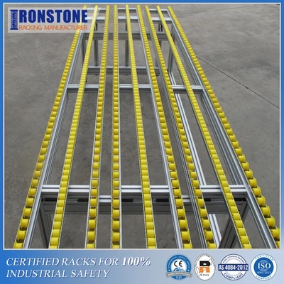 New Type Dynamic Carton Flow Racking System With Low Labor Cost