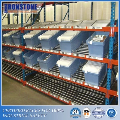 Space Optimization Carton Flow Rack For Manual Handling