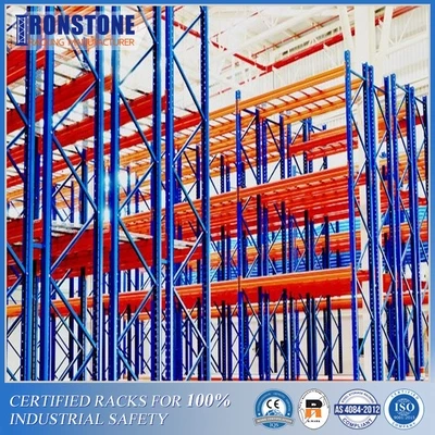 Heavy Duty Industrial Double Deep Pallet Racking for Cargo Storage - Ironstone