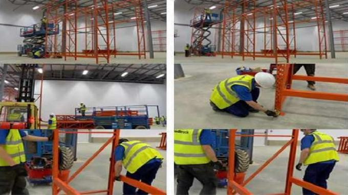 Heavy Duty Industrial Double Deep Pallet Racking for Cargo Storage