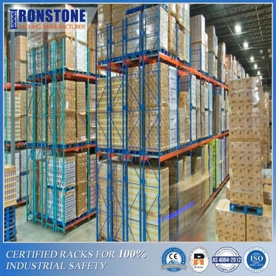 Double Deep Pallet Metal Rack For Cold Storage Applications - Ironstone