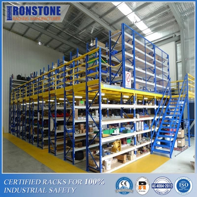 High Density Hand-picking Materials Storage Mezzanine Rack - Ironstone